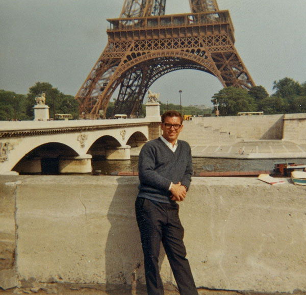 Bill Palmer in Paris, Summer of 1967,