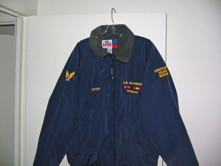 Sembach Veteran Bob Pietsch is the owner of this Sembach Veteran Jacket.